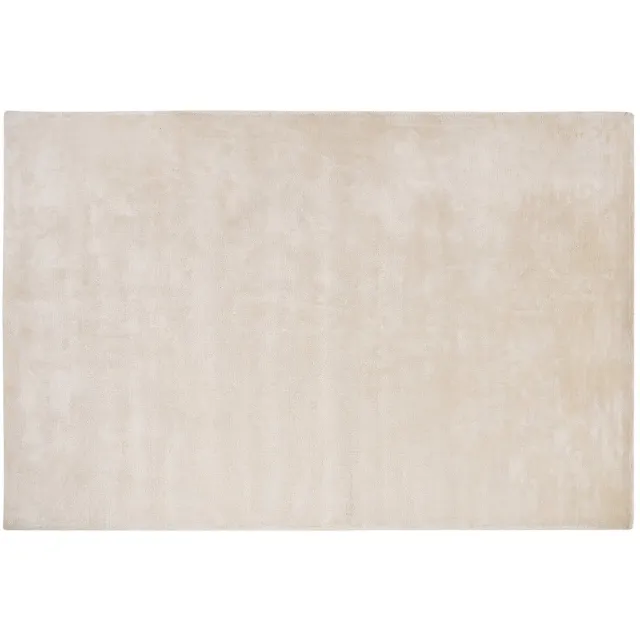 Beliani GESI - Vloerkleed - Lichtbeige - 160 x 230 cm - Viscose
