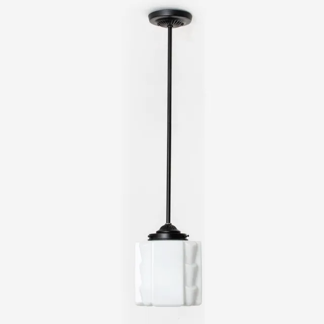 Coloured by Art Hanglamp Expressionisme Moonlight - Art Deco Trade Zwart