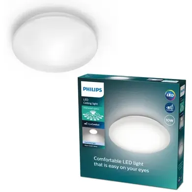 Philips Plafondlamp Moire Koelwit ⌀24cm 10w