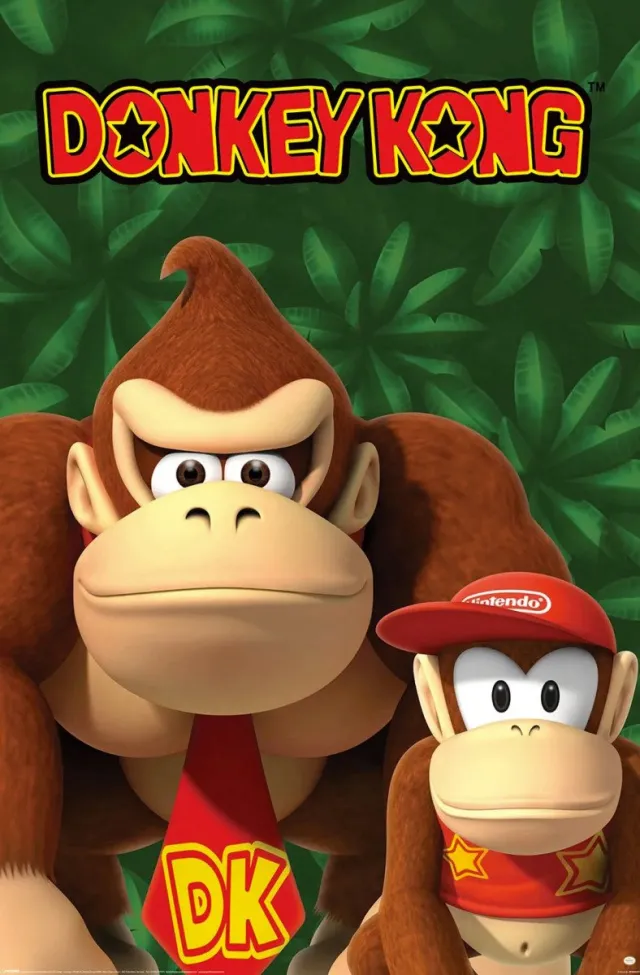 Pyramid Poster Nintendo - Donkey Kong and Diddy Kong 61x91,5cm Divers
