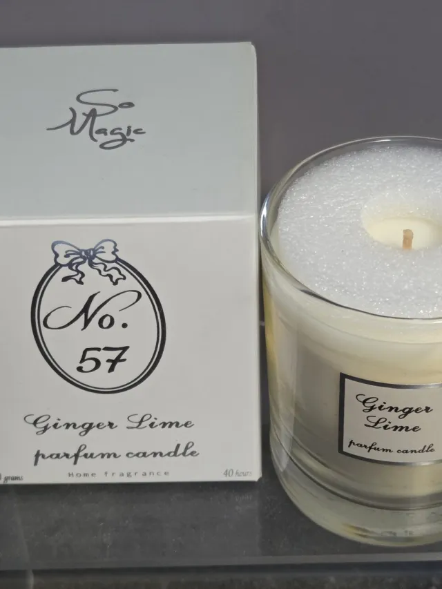 Wittkemper living geurkaars ginger lime - wittkemper - 40 u brandtijd - no 57 - 210 gr - so magic