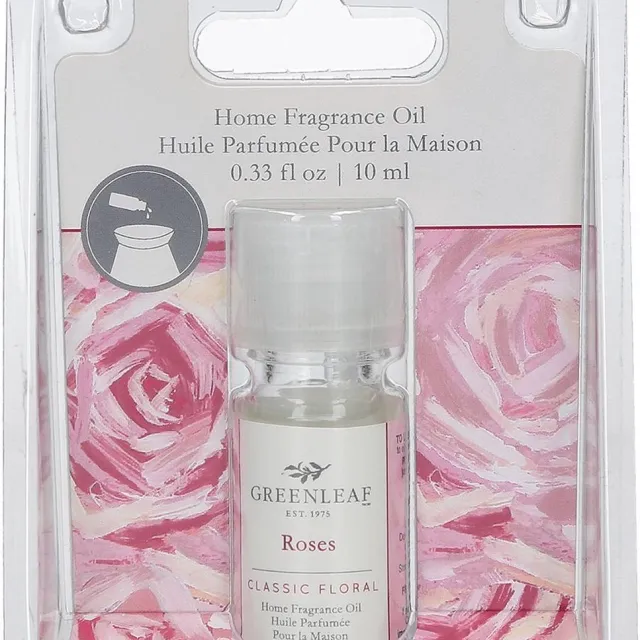 Greenleaf Geurolie Roses 10 Ml 5,5 X 11 Cm Transparant