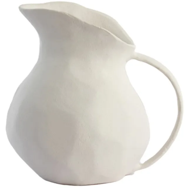 Light & Living Vaas ALONZA - Wit - 22x17x21 cm