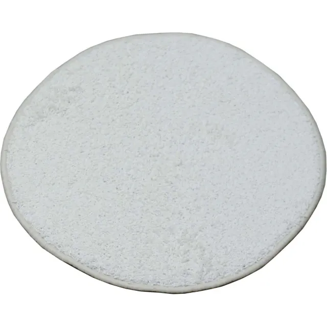 Carpe mathique Karpet Batan - Wit - 133 cm Rond