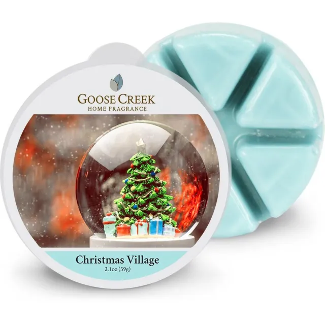 Goose Creek Candle goose creek wax-melt Christmas village blauw