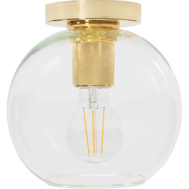 TooLight Gouden plafondlamp - Verstelbaar - Elegant design - Glas en metaal - 165x165x205 mm