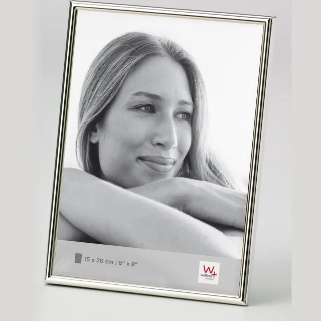Walther Design Chloe - Fotolijst - Fotoformaat 15 x 20 cm - Zilver
