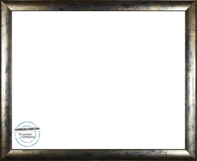 Homedecoration Colorado - Fotolijst - Fotomaat - 72 x 76 cm - Blauw goud gevlekt