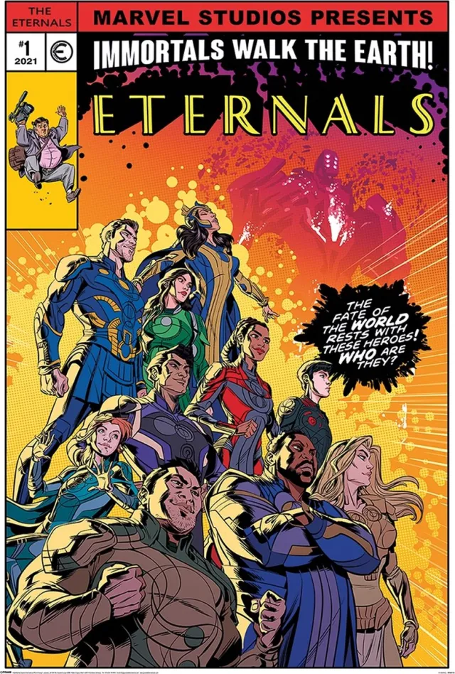 Pyramid The Eternals Poster 61x91.5cm Multi color