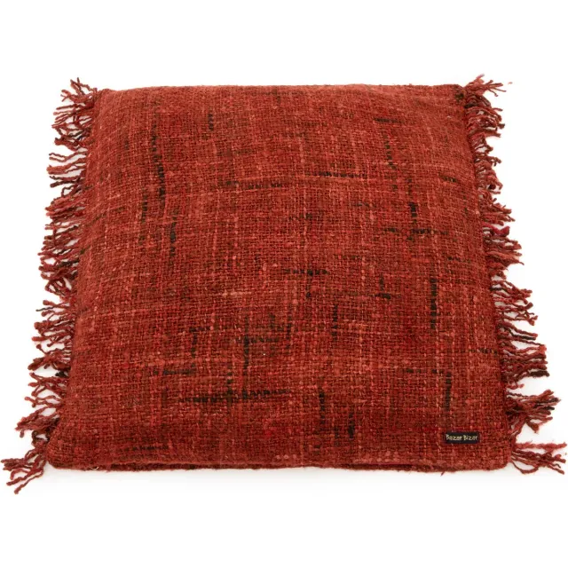 Bazar Bizar The Oh My Gee Kussenhoes - Kersenrood - 60x60