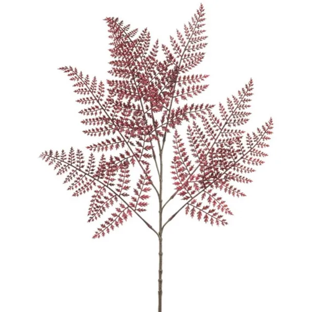 Hortus Kunsttak fern burgundy, 85 cm Hortus onbekend