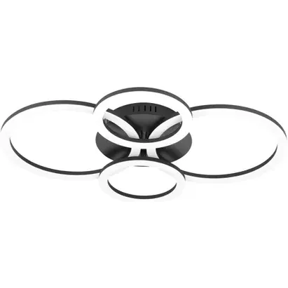 Eglo Plafondlamp Parrapos-z Zwart 41w