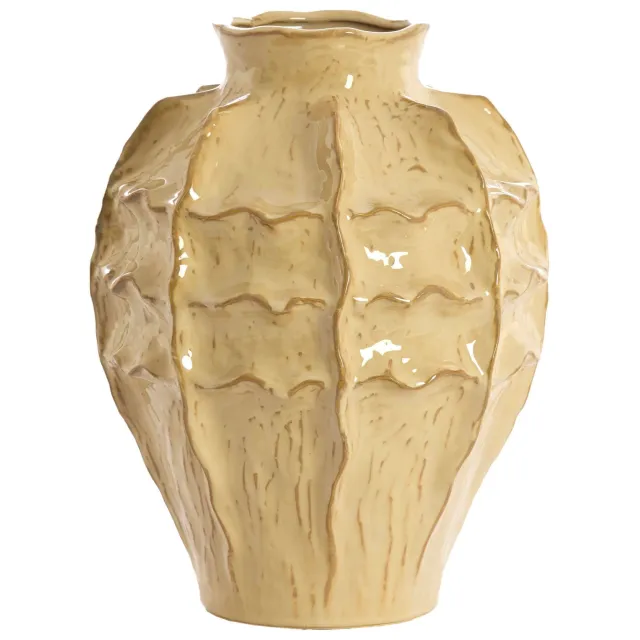 Light & Living Vaas Loseto (26x35 cm) licht bruin