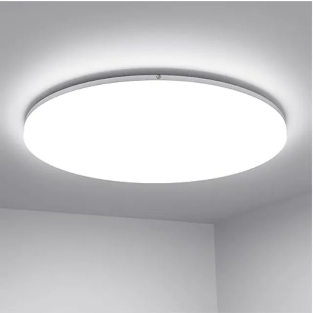 Equivera Badkamerlamp - Plafoniere Badkamer - Badkamer Lamp Plafond Wit