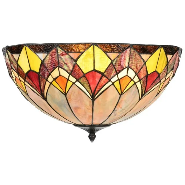 Coloured by Art Tiffany Plafonnière Blossom - Art Deco Trade Multicolour