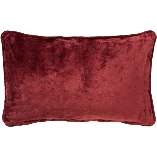 Hoii CHLOE | sierkussen 30x50 cm | Merlot | rood | Hoii | met duurzame kussenvulling Bordeaux