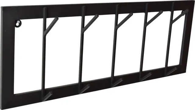LOFT42 Industry Kapstok – Metaal - Zwart – 10 haken