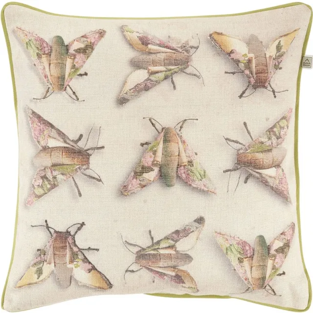 Dutch Decor FOLIE - Kussenhoes 45x45 cm - dierenprint - pistache - met rits