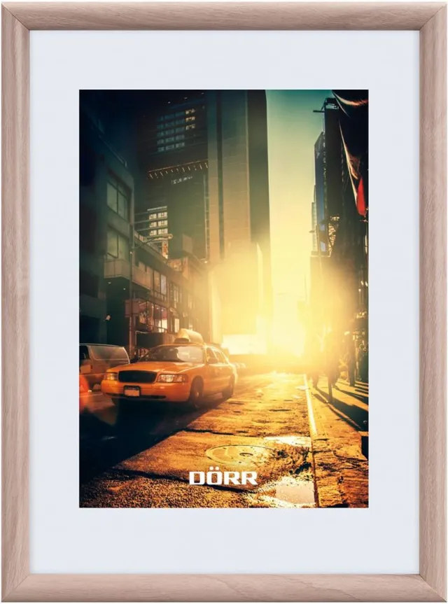 Dörr New York Kunststof fotolijst 21x29.7 berken Berk;Goud