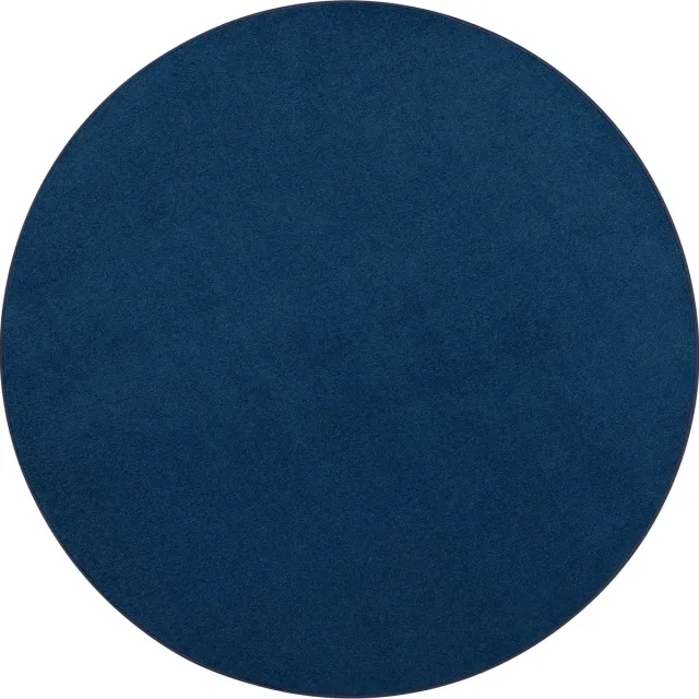 Snapstyle Vloerkleed Trend Velours Joy Rond Blauw