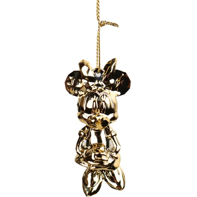 Disney 3D Ornament Gouden Minnie Mouse kersthanger