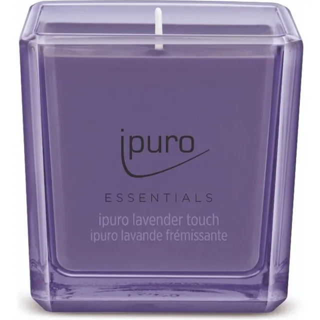 Ipuro Geurkaars Lavander Touch 125gr. Lavendel