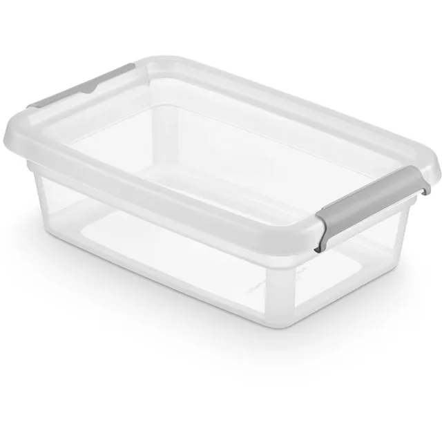 Orplast Stevige opbergbox - BaseStore - 3 liter Transparant