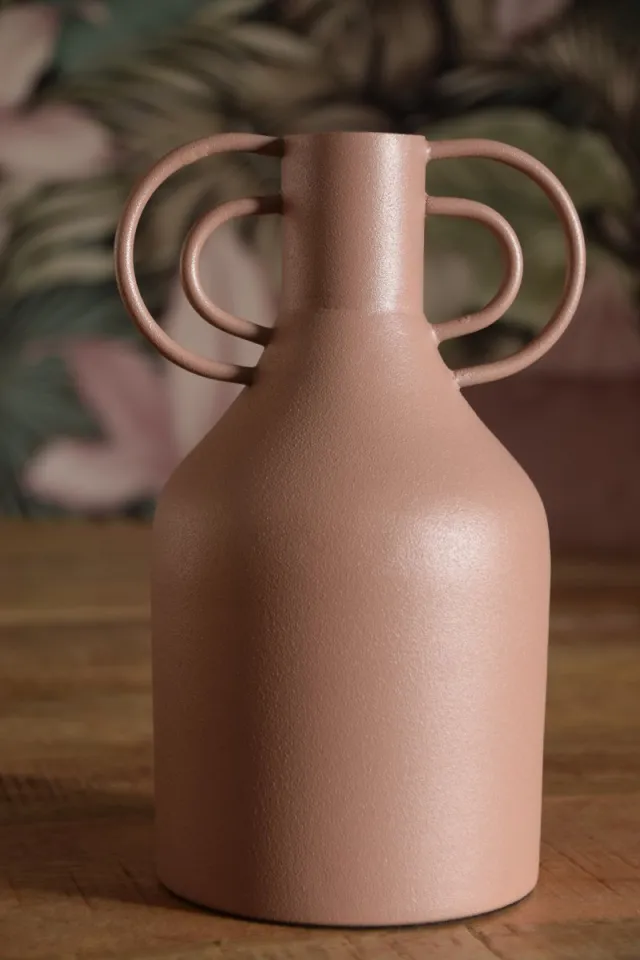 Branded by Kandelaar - Branded by - kandelaar Mirelle roze - 22 cm hoog