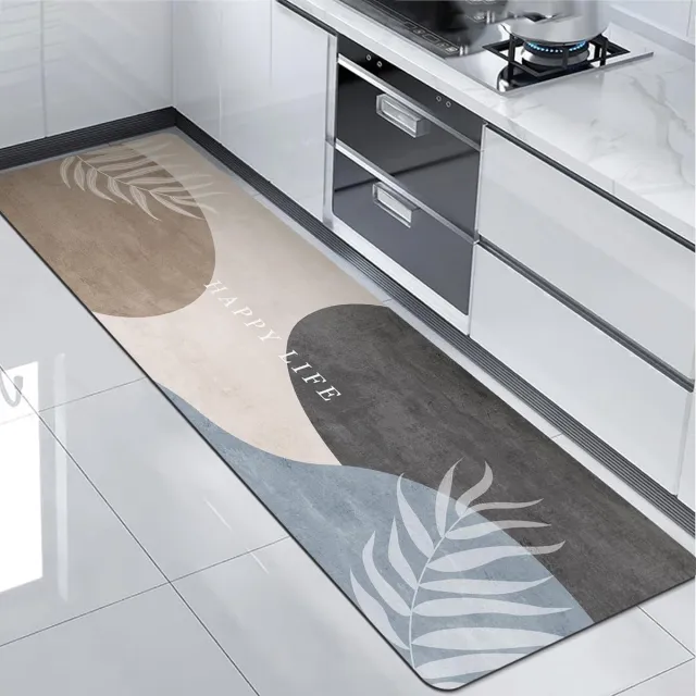CHICIEV Super absorberende badmat, traagschuim badmatset, antislip microvezel badmatten, antislip, wasbaar, badmatten voor badkuip, doucheruimte en badkamer (CF31, 50 x 150 cm)