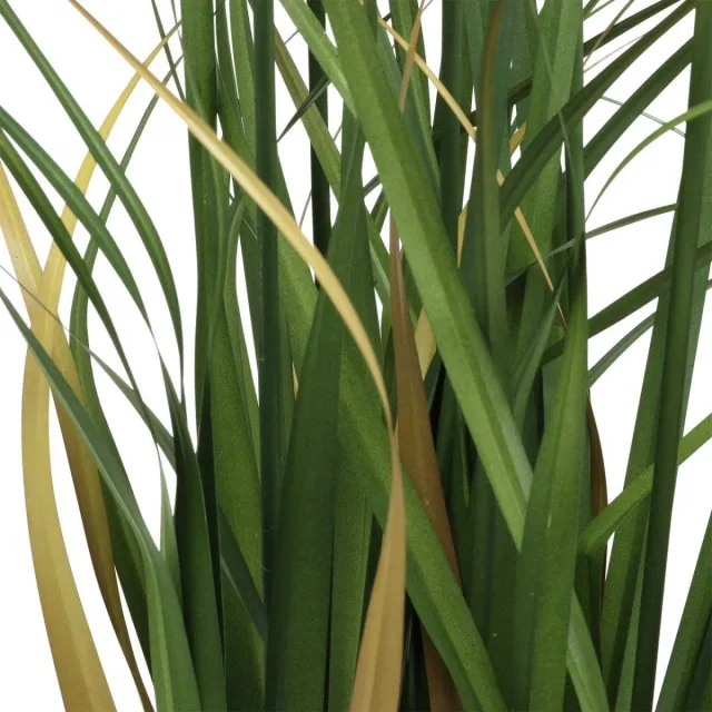 Viana Rietgras in pot Kunstplant Crème, Groen 79cm groente