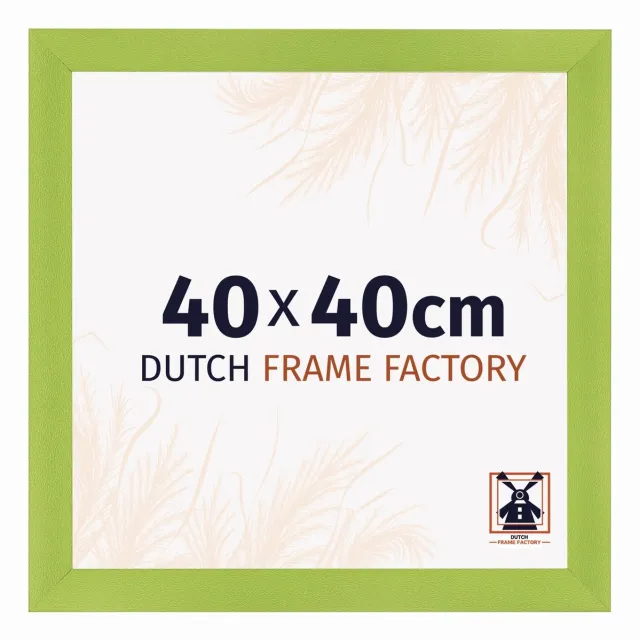 Dutch Frame Factory Fotolijst 40x40 cm - MDF - Groen - Praag