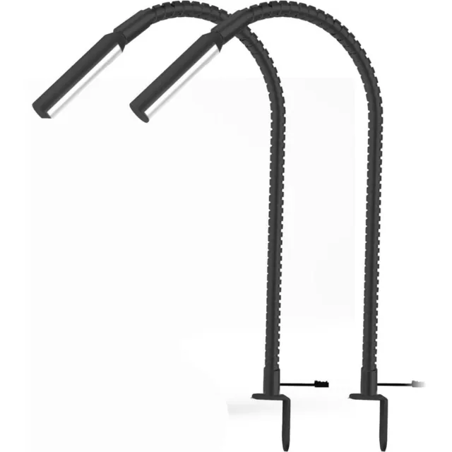NbyMe Bedlampjes Hoofdbord - Leeslampjes - Bedlamp Slaapkamer Volwassenen - Zwart