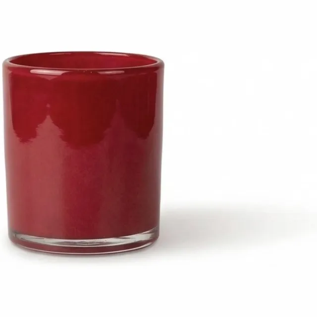 Woonexpress Sfeerlicht Gaby Rood - Rond Glas - Gezellige sfeerverlichting Bordeaux/Rood