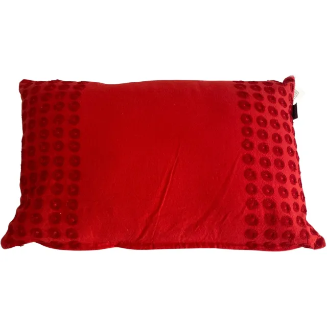 In The Mood Mica Sierkussen Kiki Rood 55x35 cm – Decoratief Woonkussen – Zacht Kussen voor Bank en Bed