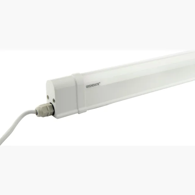 Groenovatie LED TL T5 Geintegreerd Armatuur 16W - 120 cm - Waterdicht IP65 - Warm Wit