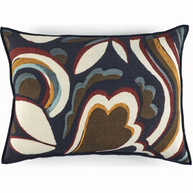 Elitis Pop flower kussen Elitis - strange light Blauw