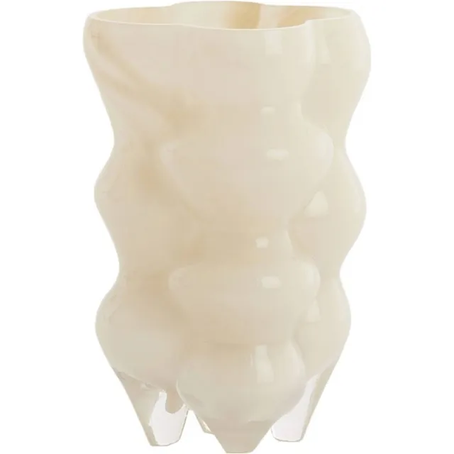 Light & Living vaas Cerea (24,5x15 cm) crème