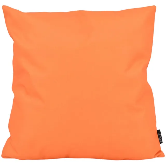 NOVÉE Nila Oranje Kussenhoes | Outdoor / Buiten | Katoen/Polyester | 45 x 45 cm
