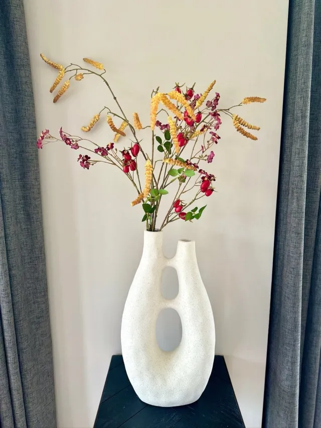 Silkka Boeket Trio Elegance - 95cm hoog groen