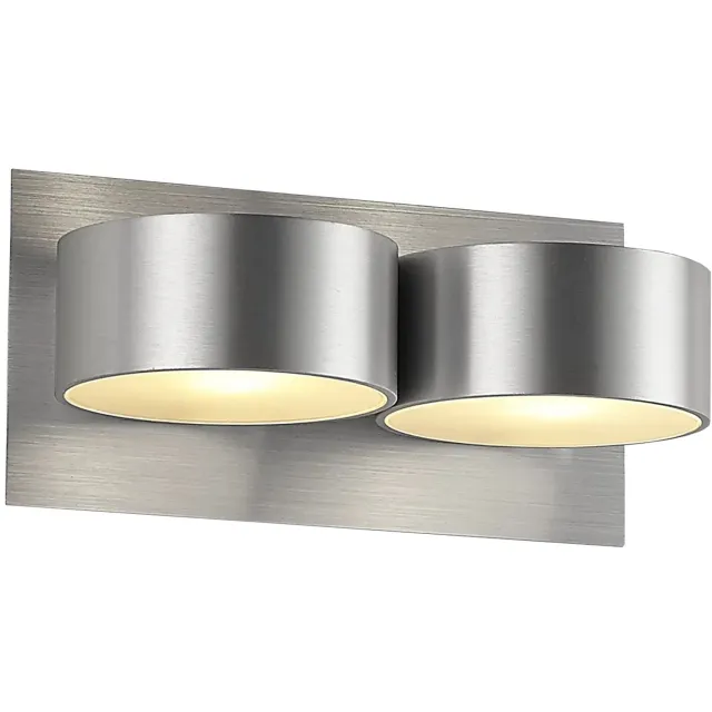 Fantasia 4012137 Nic-nac Wandlicht 2 x G9/2,5W Led Alu geborsteld aluminium