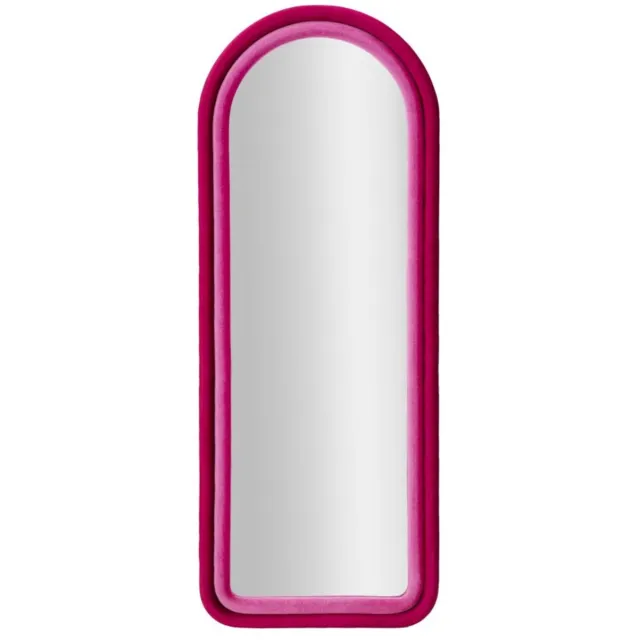Mauro Ferretti Spiegel Mirroro Cloe Fuxia Velvet 60×4×160 cm