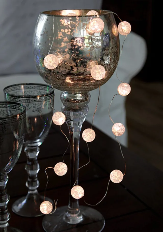 Star Trading Dauwdruppel "Balletjes"- 140cm - 15 leds