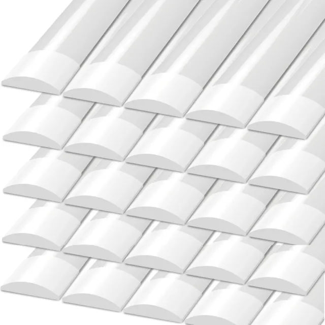 LEDVION 25X LED Batten 150cm (40W, 6500K, 5600 lumen), Geïntegreerde LED, Daglicht Wit, Helder Licht, Plafonddlamp