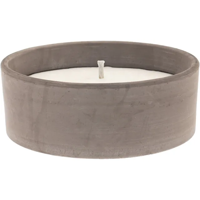 Graziani Citronella Kaars Modern - Serchio - Outdoor - 20 branduren Grijs