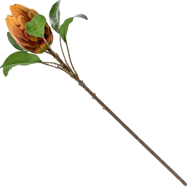 homebound by ky Kunstbloem Protea royal oranje | 66cm | kunstbloem