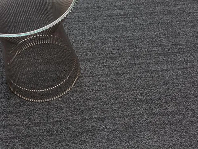 CHILEWICH doormat 46x71cm Heathered grey grijs