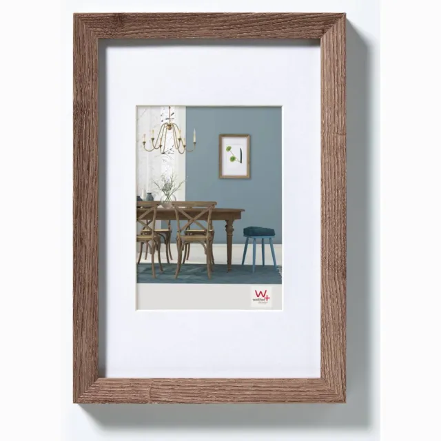 Walther Fiorito - MDF Houten lijst - Fotoformaat 15x20 cm - Walnoot