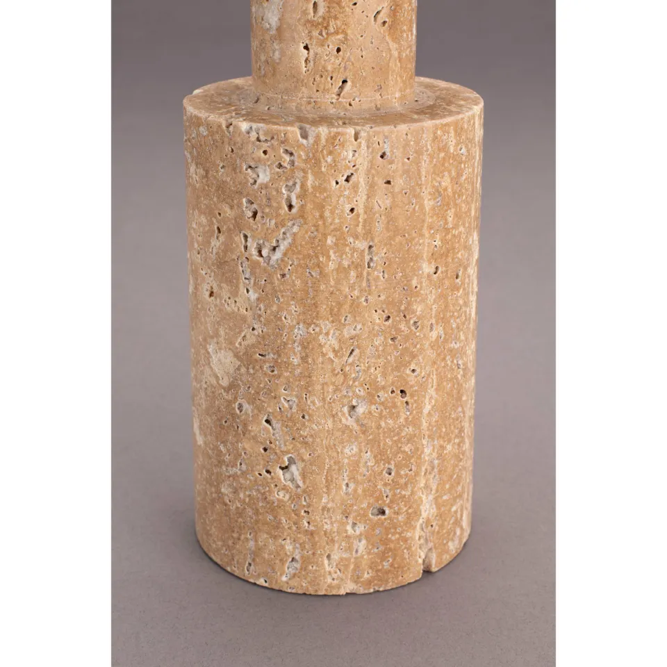 Dutchbone Paros kandelaar marmer beige, foto 8