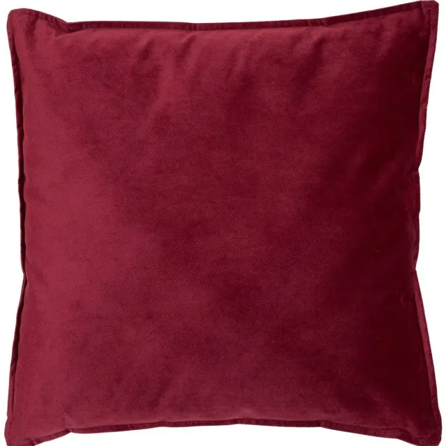Atmosphera Créateur d'intérieur® Vierkant kussen 55x55 cm LILOU Rouge grenat
