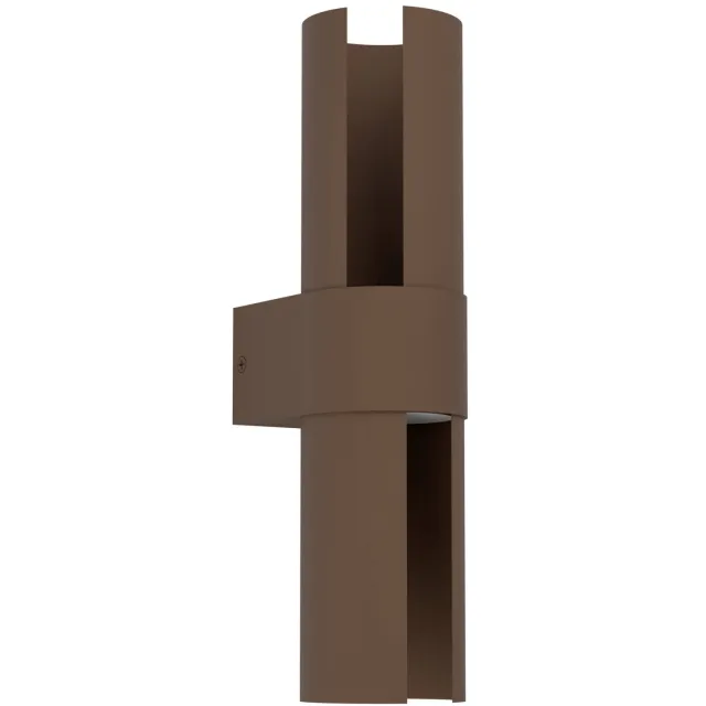 EGLO Montelauro Wandlamp Buiten - 32 cm - Roestbruin - Instelbaar wit licht (warm, neutraal en daglicht) Roestbruin;